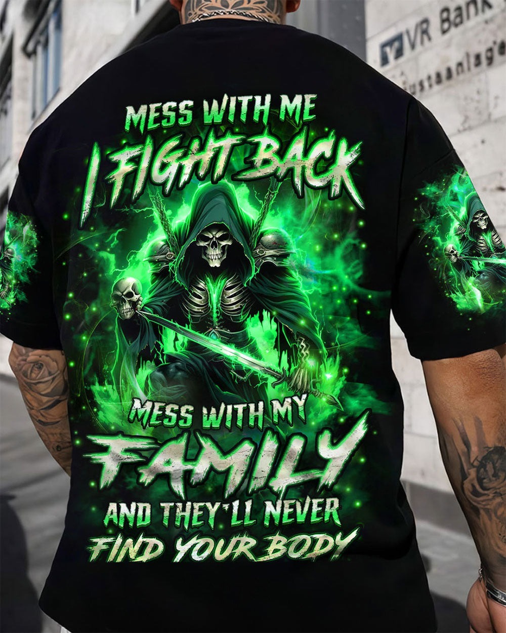 BLISSCORNERS MESS WITH ME I FIGHT BACK ALL OVER PRINT