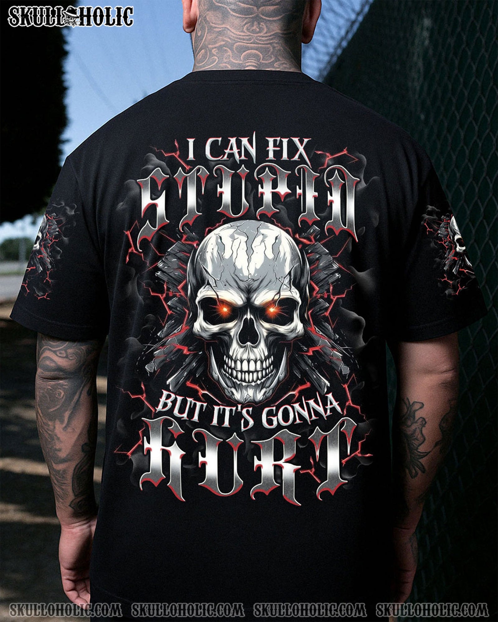 BLISSCORNERS I CAN FIX STUPID BUT IT'S GONNA HURT ALL OVER PRINT
