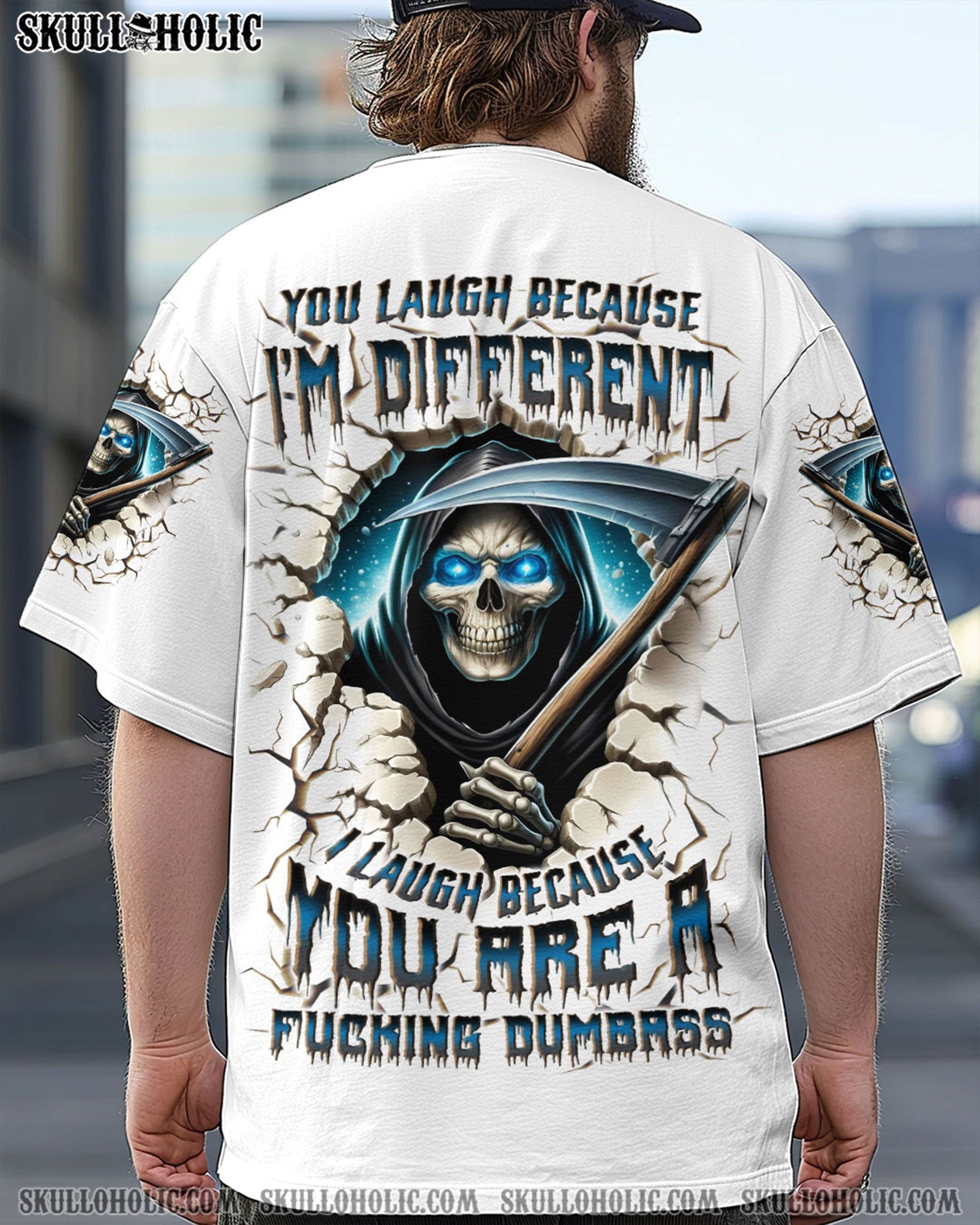 BLISSCORNERS YOU LAUGH BECAUSE I'M DIFFERENT ALL OVER PRINT
