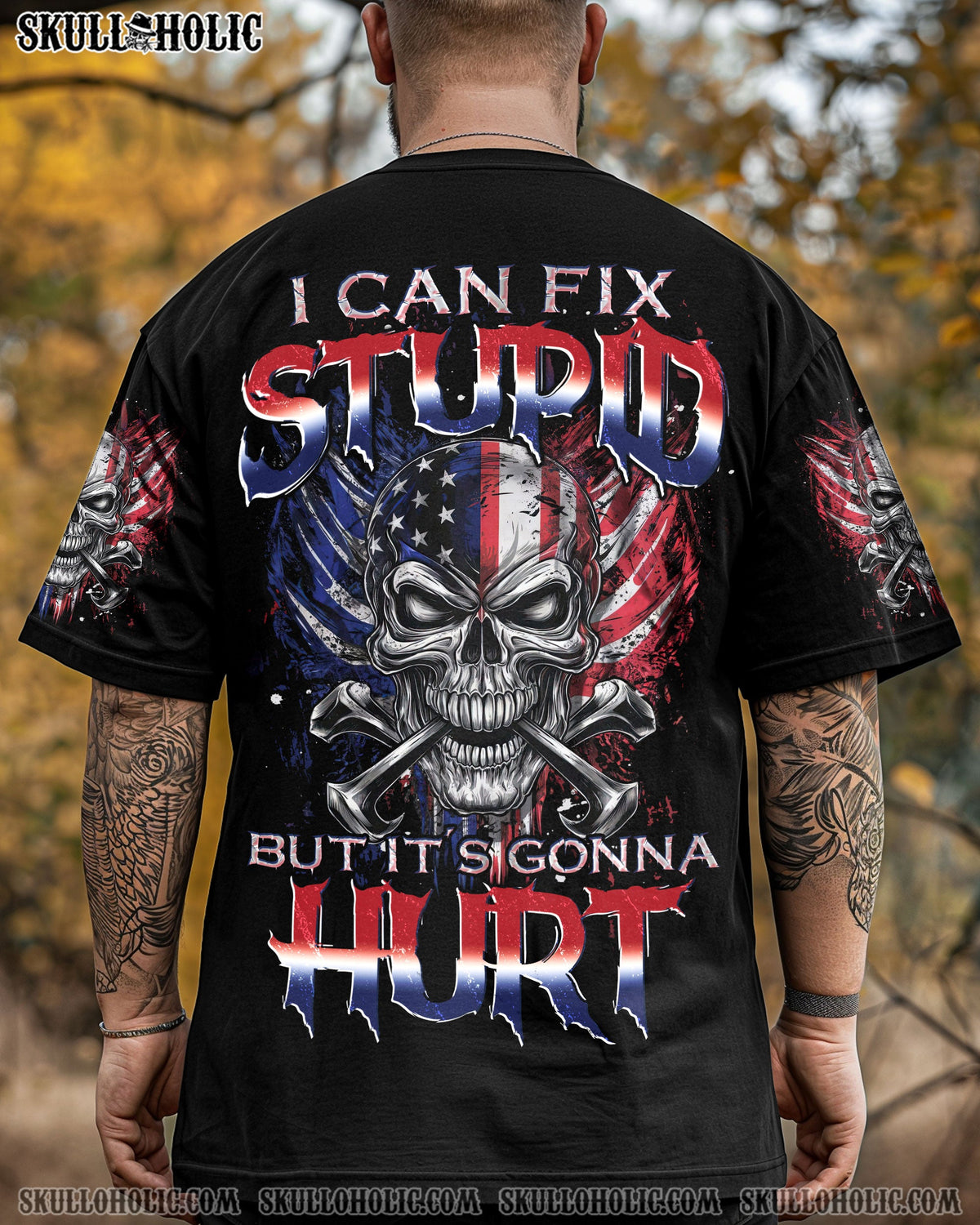 BLISSCORNERS I CAN FIX STUPID BUT IT'S GONNA HURT ALL OVER PRINT