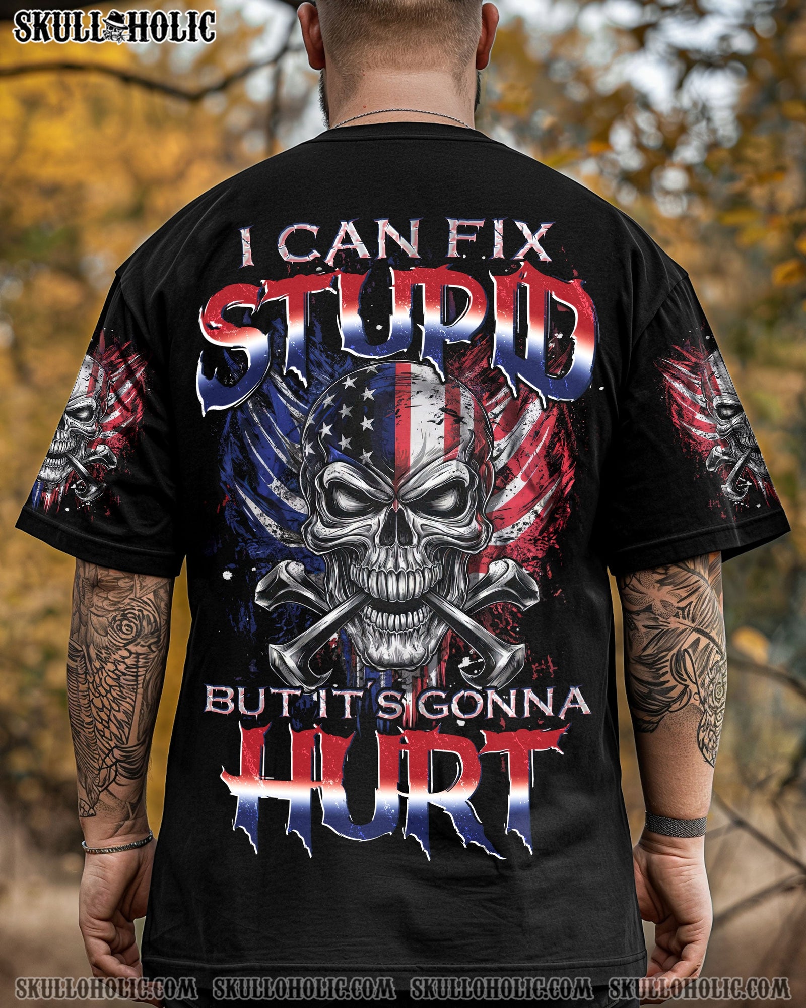 BLISSCORNERS I CAN FIX STUPID BUT IT'S GONNA HURT ALL OVER PRINT