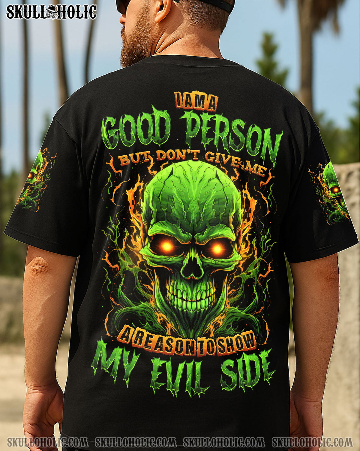BLISSCORNERS I AM A GOOD PERSON BUT ALL OVER PRINT