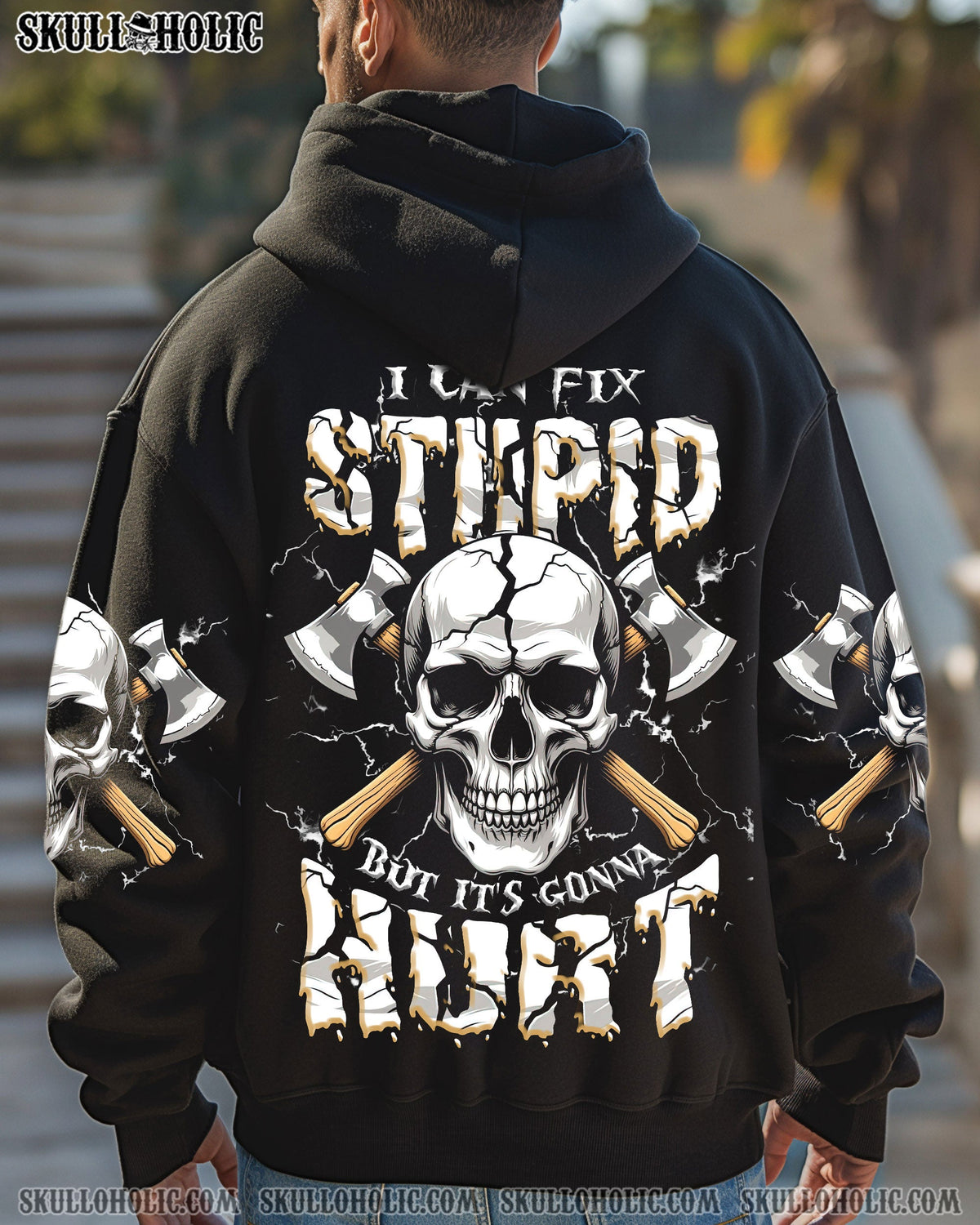 BLISSCORNERS I CAN FIX STUPID BUT IT'S GONNA HURT ALL OVER PRINT