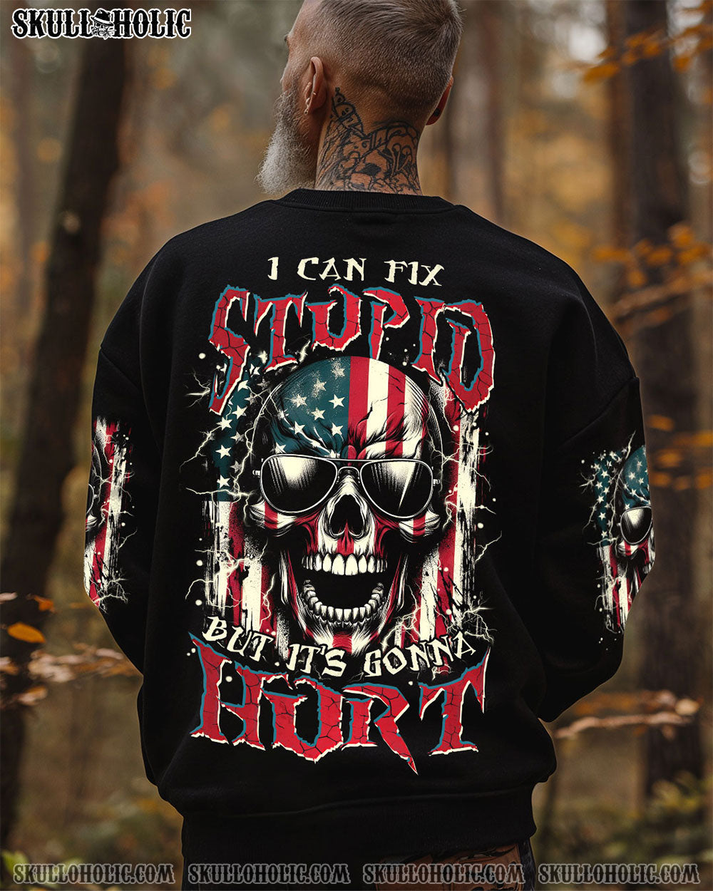 BLISSCORNERS I CAN FIX STUPID BUT IT'S GONNA HURT ALL OVER PRINT