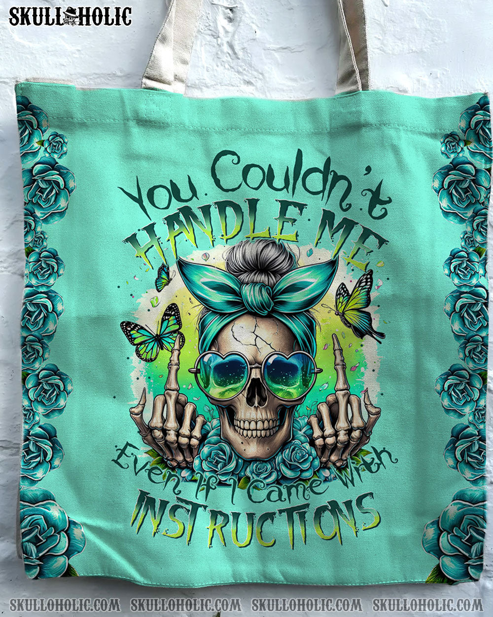 BLISSCORNERS YOU COULDN'T HANDLE ME MESSY BUN TIE DYE PHONE CASE