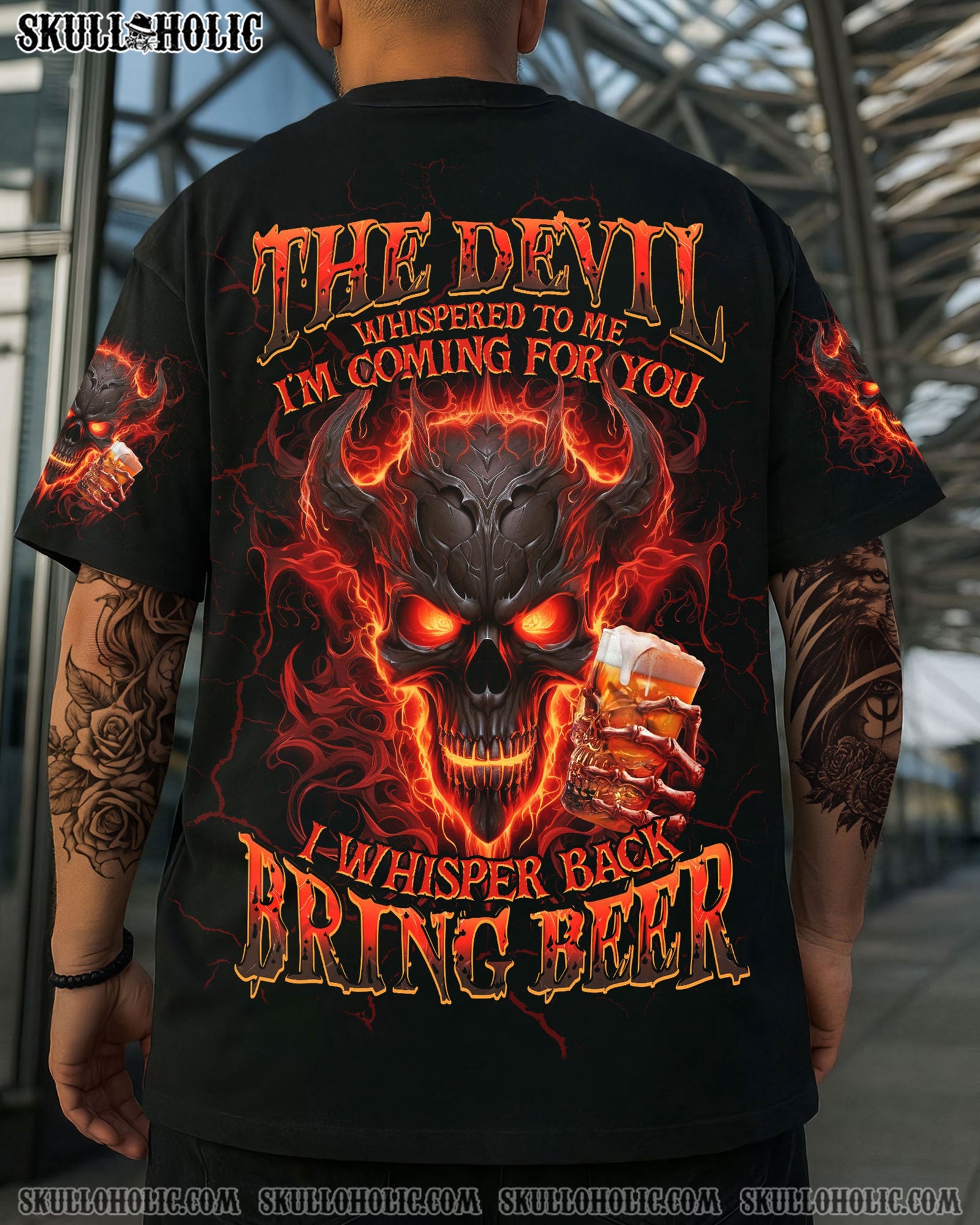 BLISSCORNERS THE DEVIL WHISPERED TO ME ALL OVER PRINT