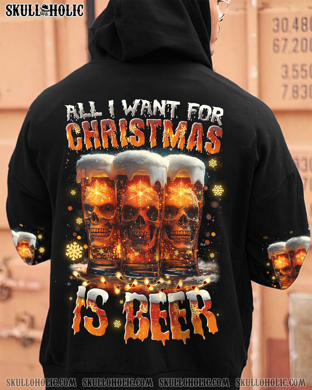 BLISSCORNERS ALL I WANT FOR CHRISTMAS ALL OVER PRINT