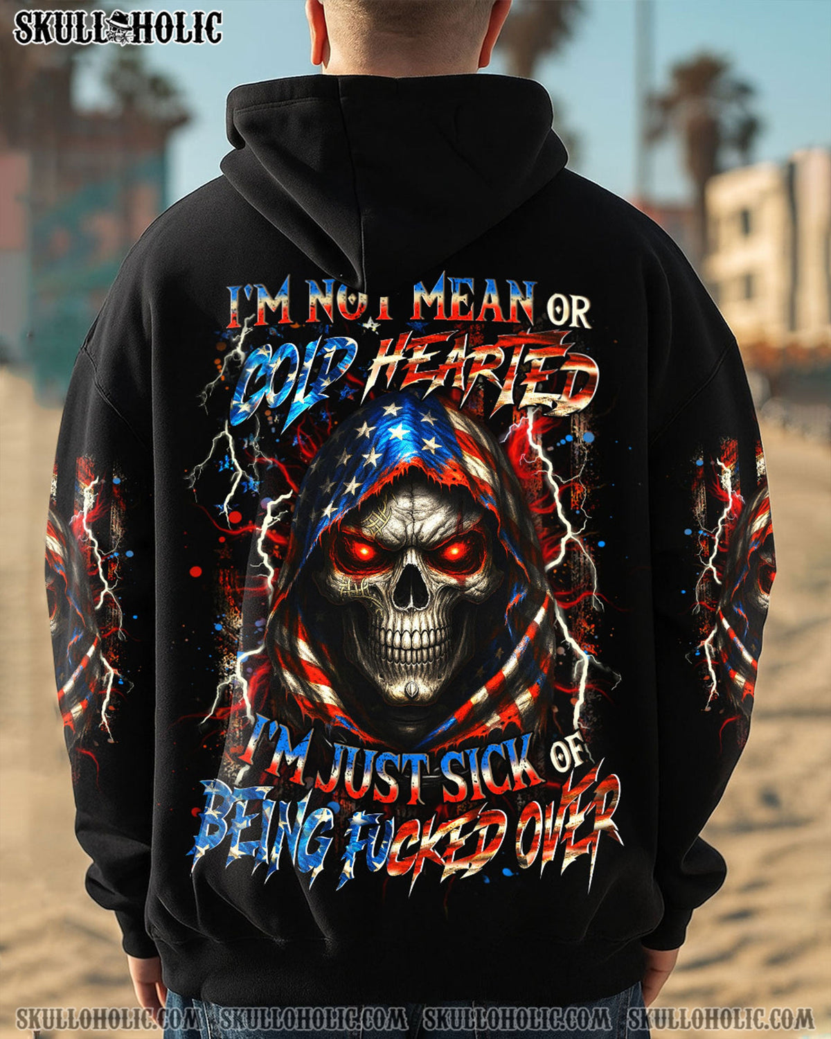 BLISSCORNERS I'M NOT MEAN OR COLD HEARTED ALL OVER PRINT