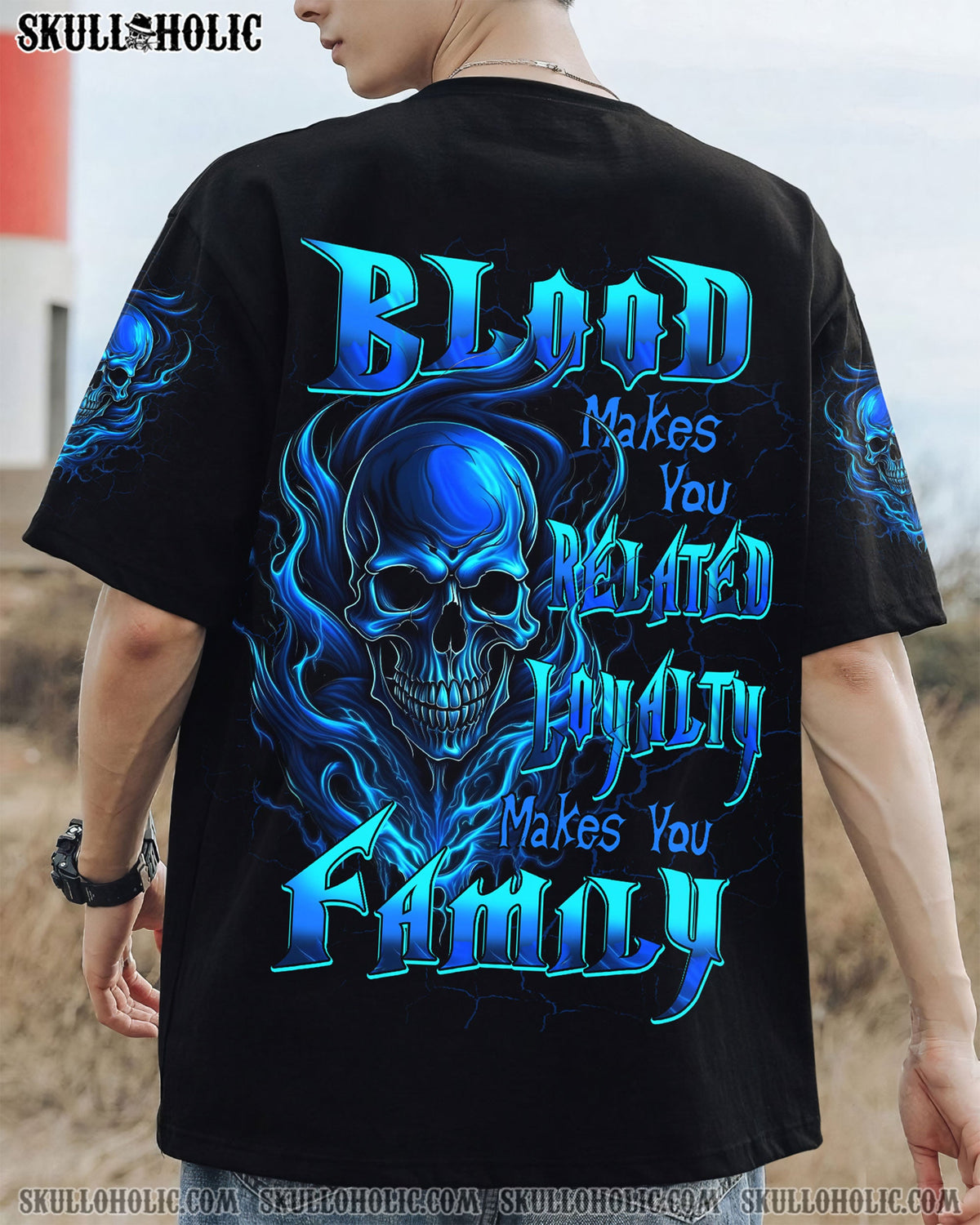BLISSCORNERS LOYALTY MAKES YOU FAMILY ALL OVER PRINT
