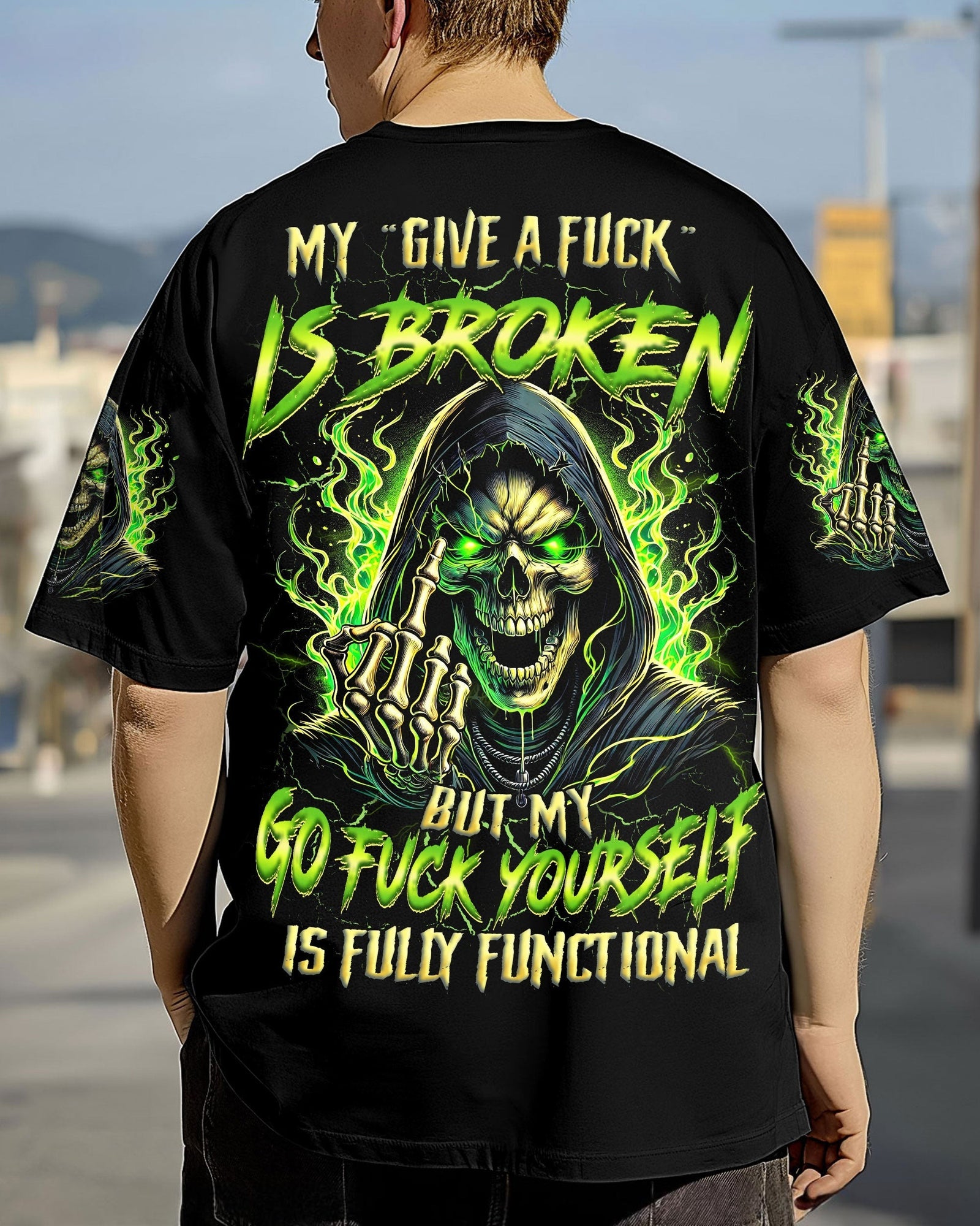 BLISSCORNERS MY GIVE A F IS BROKEN ALL OVER PRINT