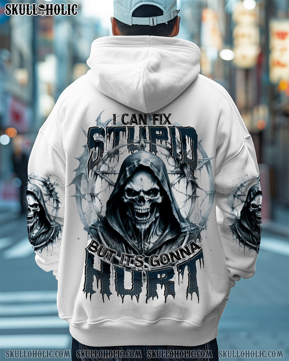 BLISSCORNERS I CAN FIX STUPID BUT IT'S GONNA HURT ALL OVER PRINT