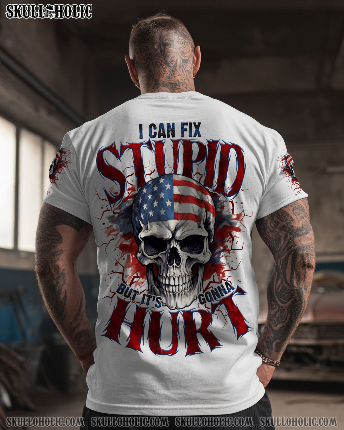 BLISSCORNERS I CAN FIX STUPID BUT IT'S GONNA HURT ALL OVER PRINT