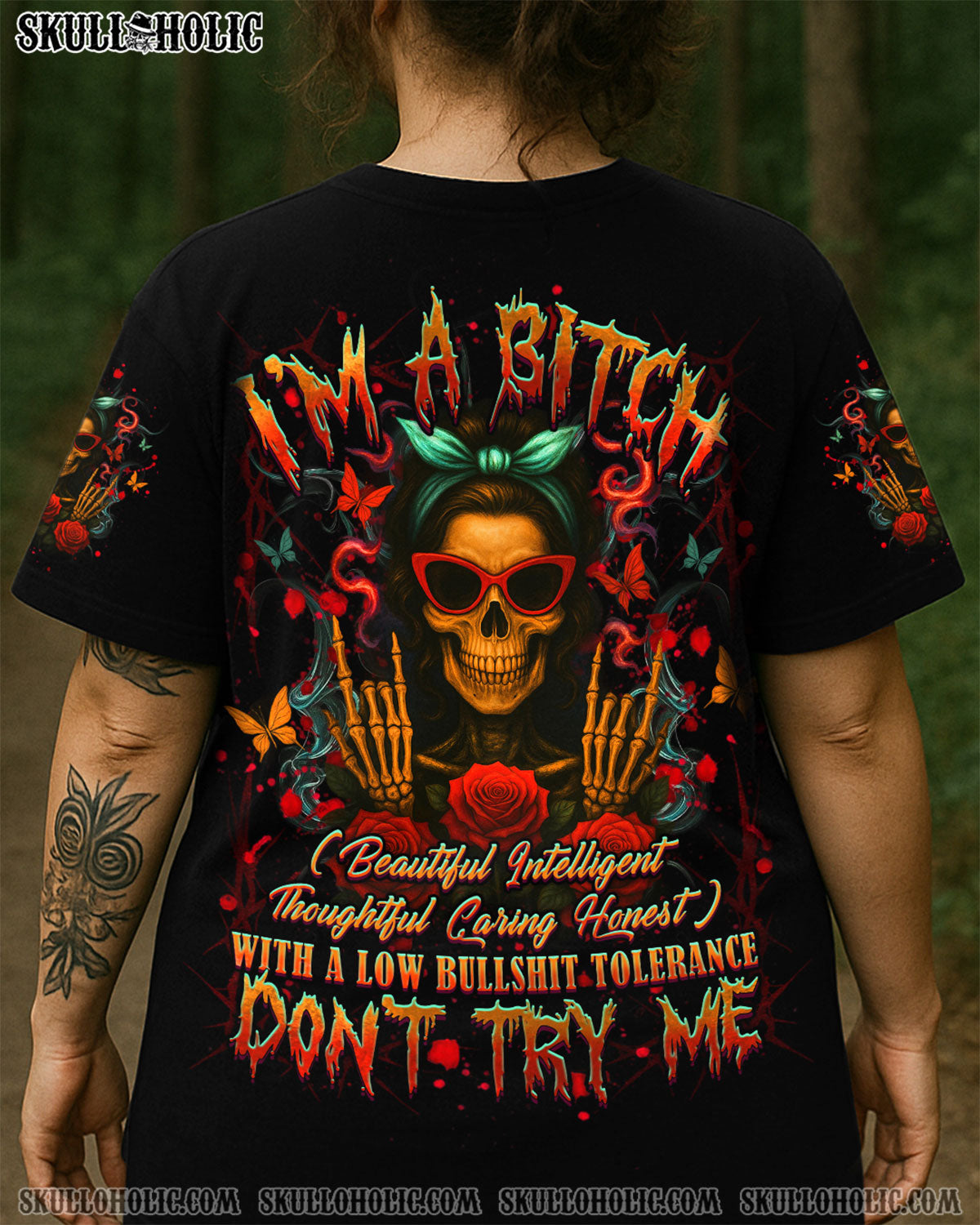 BLISSCORNERS I'M A B DON'T TRY ME ALL OVER PRINT