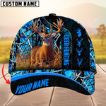 Blisscorners The Unique Premium Deer Hunting Camouflage Pattern Multicolor Personalized Name 3D Cap