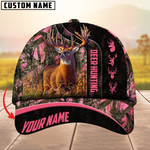 Blisscorners The Unique Premium Deer Hunting Camouflage Pattern Multicolor Personalized Name 3D Cap