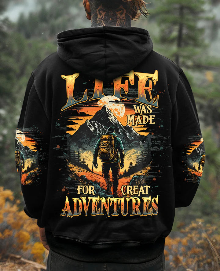 BLISSCORNERS LIFE WAS MADE FOR GREAT ADVENTURES ALL OVER PRINT