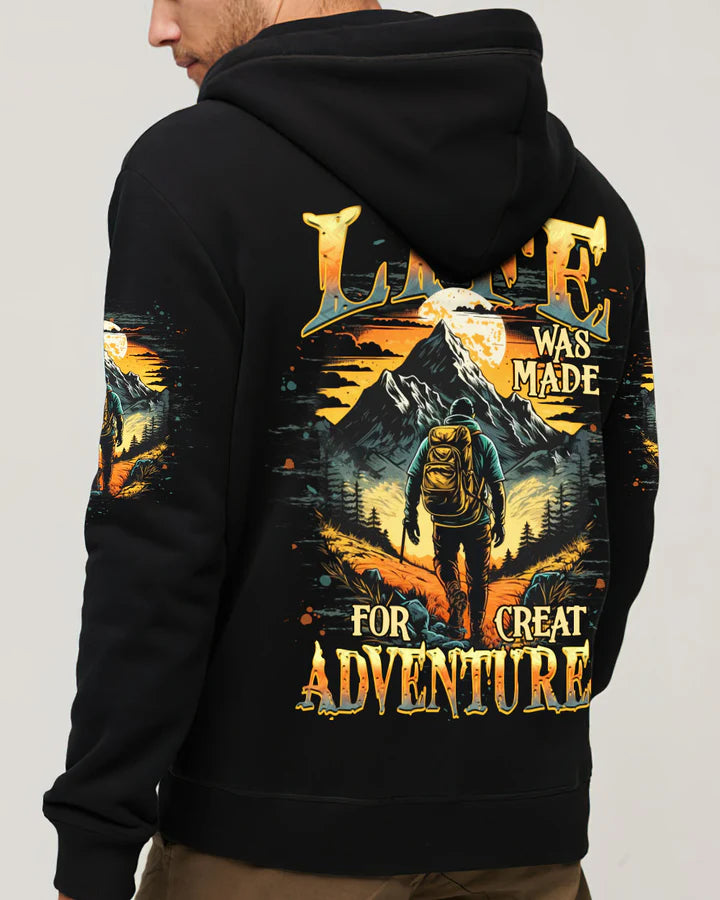 BLISSCORNERS LIFE WAS MADE FOR GREAT ADVENTURES ALL OVER PRINT