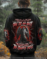 BLISSCORNERS BURY YOU SKULL REAPER ALL OVER PRINT