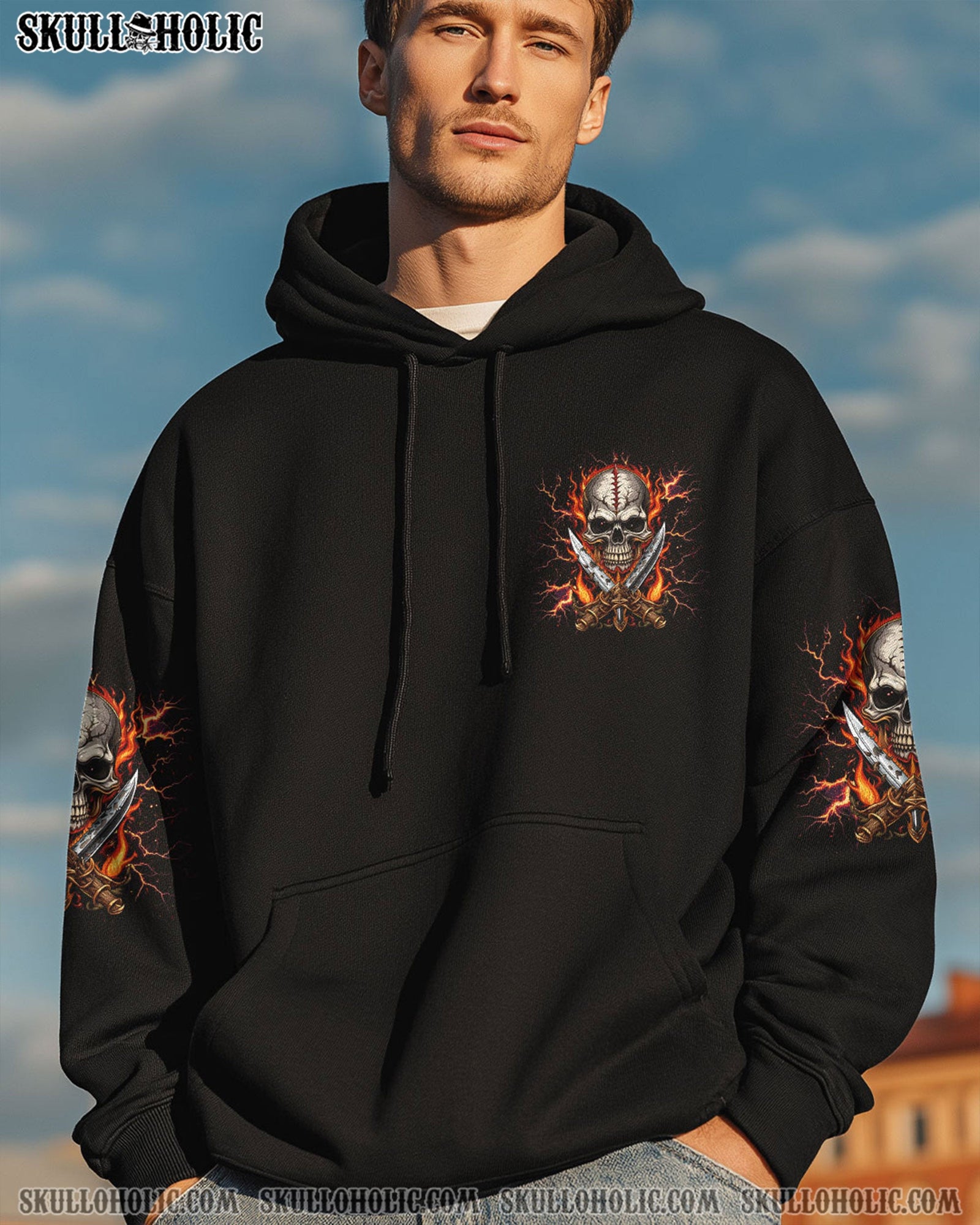 BLISSCORNERS YOU INSPIRE MY INNER KILLER SKULL ALL OVER PRINT
