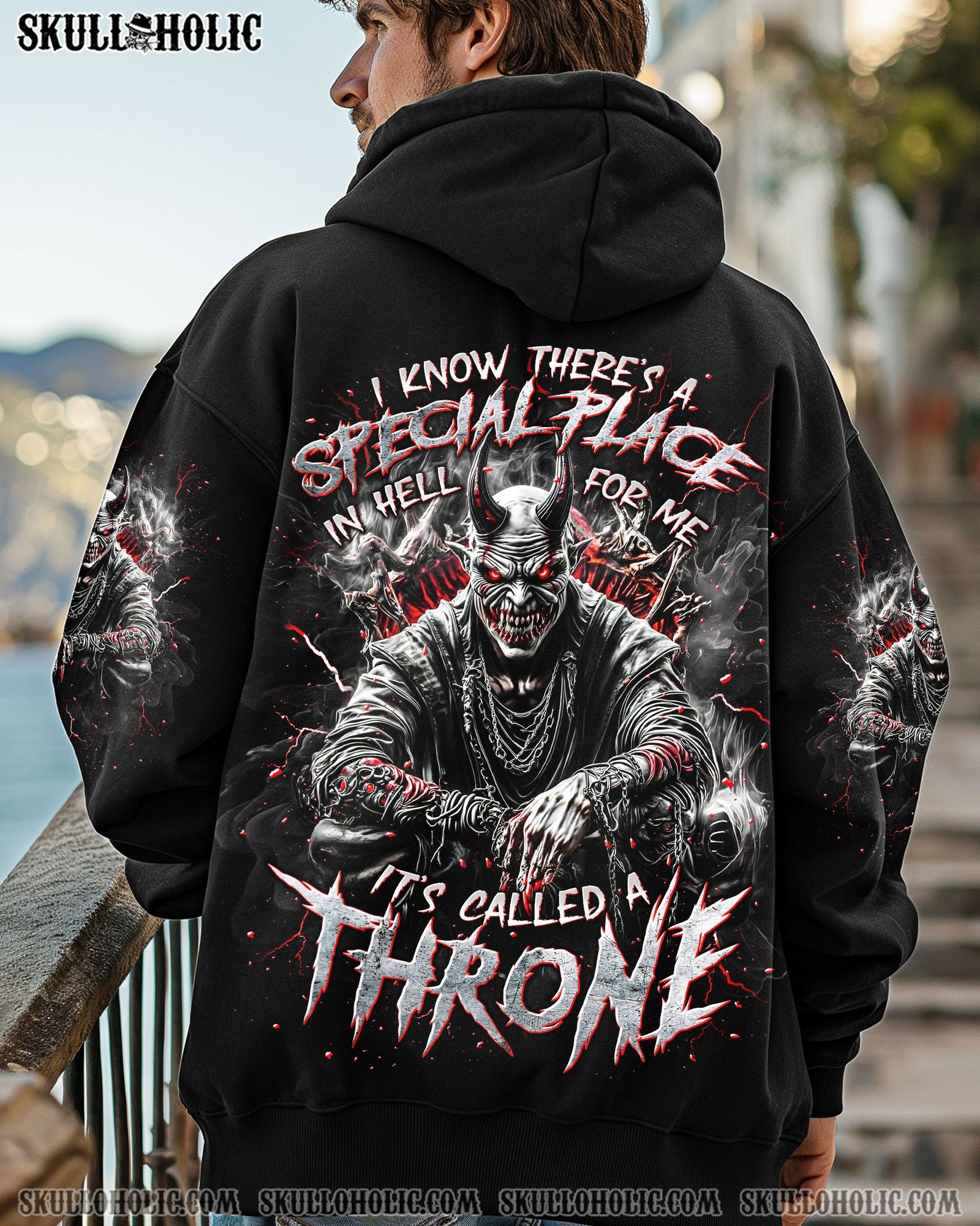 BLISSCORNERS THRONE SKULL ALL OVER PRINT