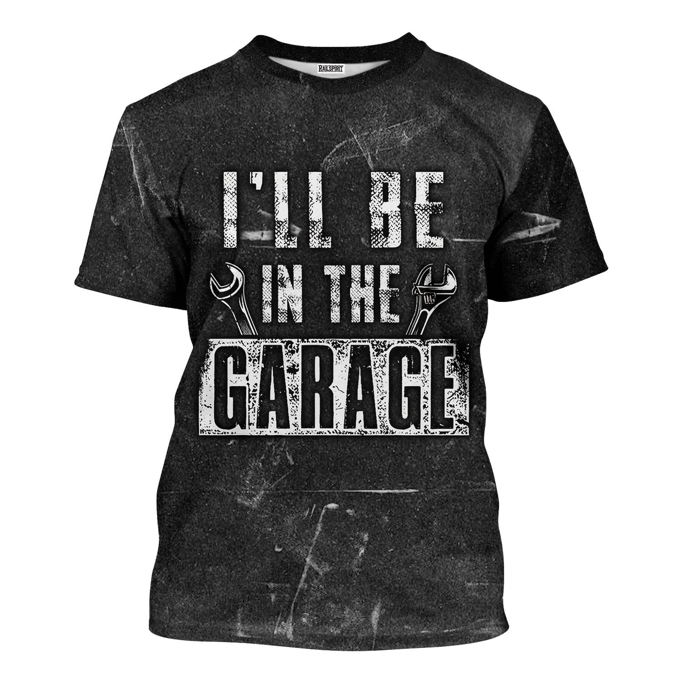 Blisscorners Vintage Mechanic Shirt I'll Be In The Garage T Shirt