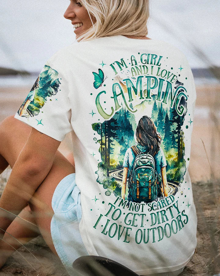 BLISSCORNERS LOVE CAMPING ALL OVER PRINT