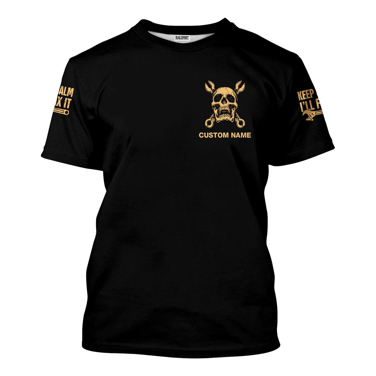 Blisscorners Personalized T-Shirt We The Willing Led By The Unknowing Are Doing The Impossible For The Ungrateful Shirt For Mechanics