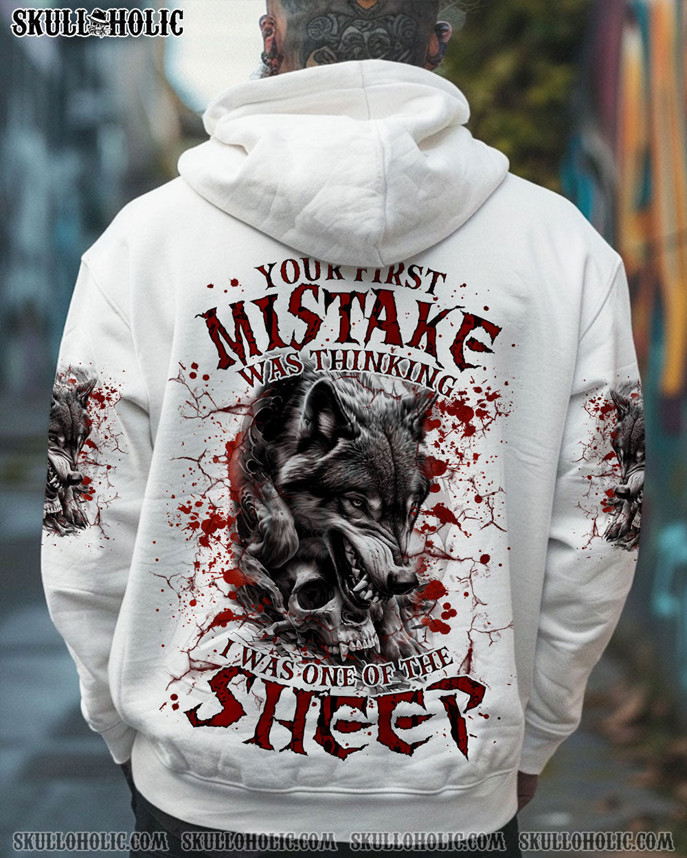 BLISSCORNERS YOUR FIRST MISTAKE WOLF ALL OVER PRINT