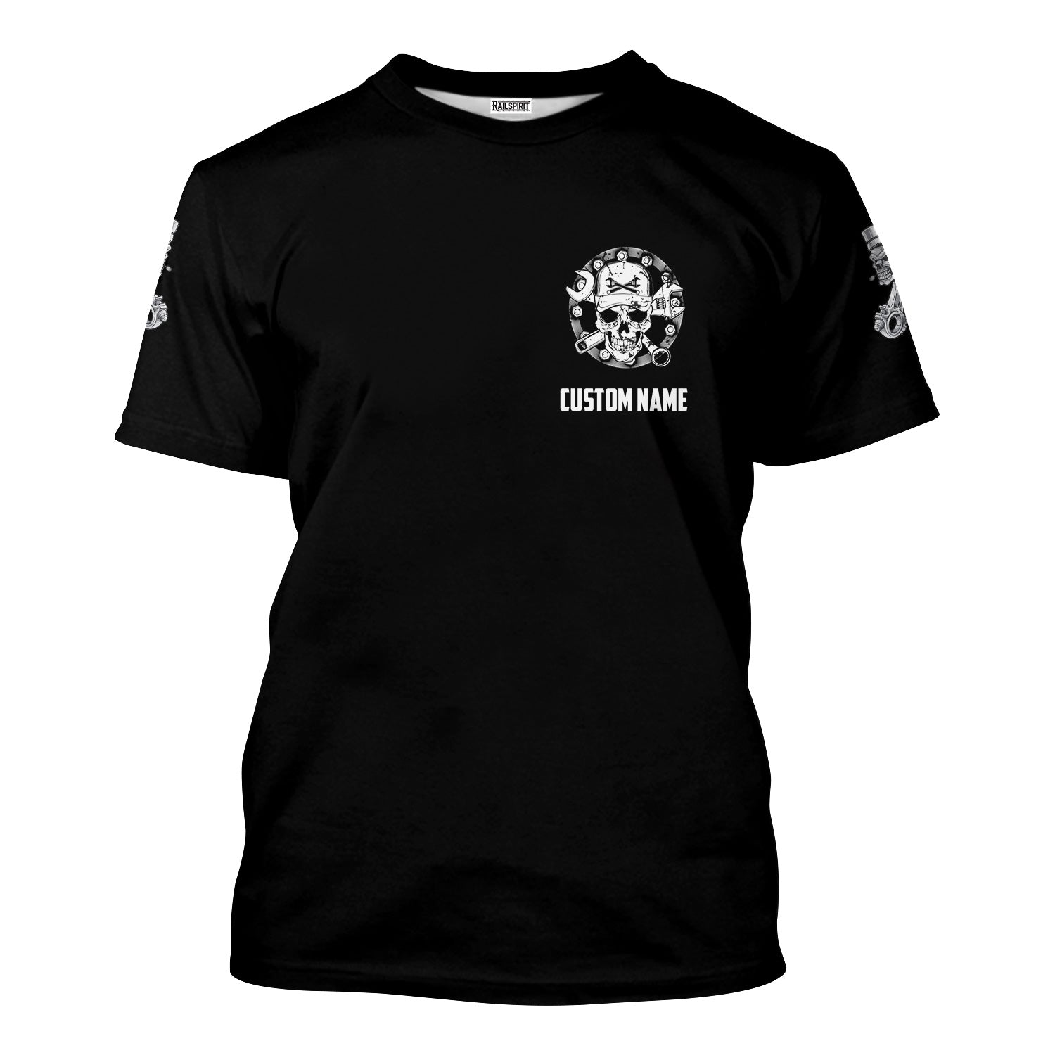 Blisscorners Personalized T-Shirt I Might Look Like Mechanic But It Doesn't Mean I'll Fix For Free Shirt For Mechanics