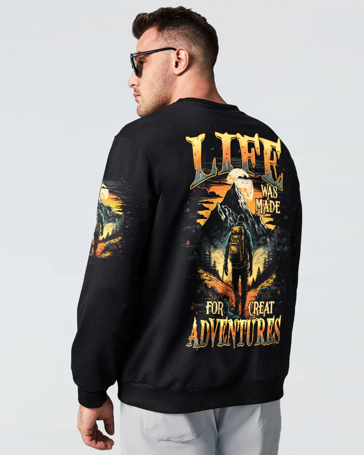 BLISSCORNERS LIFE WAS MADE FOR GREAT ADVENTURES ALL OVER PRINT