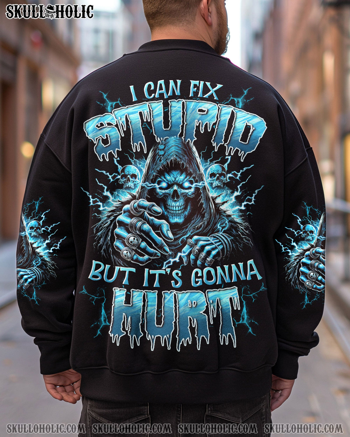 BLISSCORNERS I CAN FIX STUPID BUT IT'S GONNA HURT ALL OVER PRINT