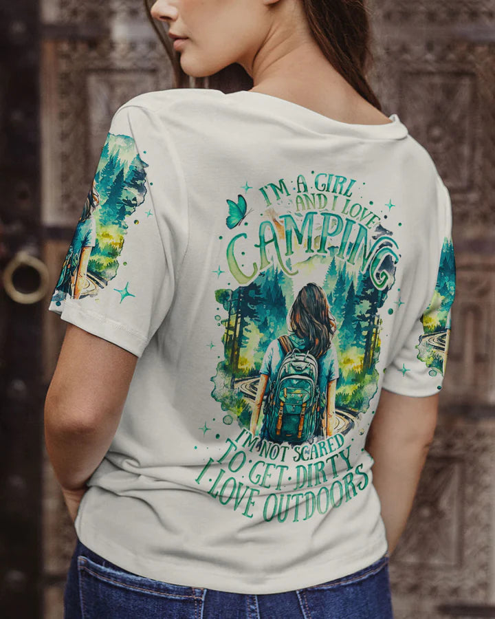 BLISSCORNERS LOVE CAMPING ALL OVER PRINT