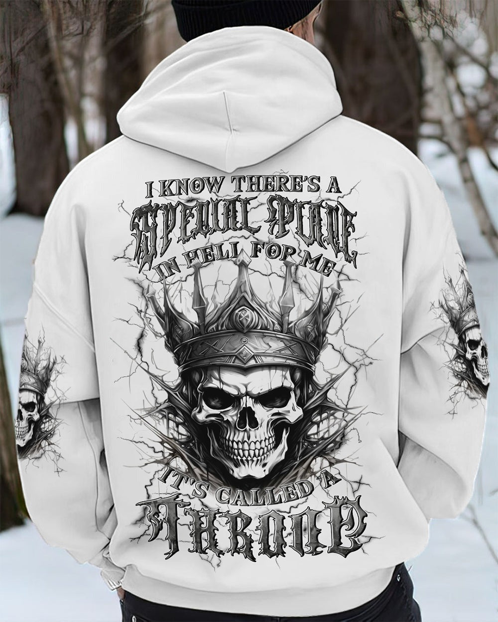 BLISSCORNERS THRONE SKULL ALL OVER PRINT
