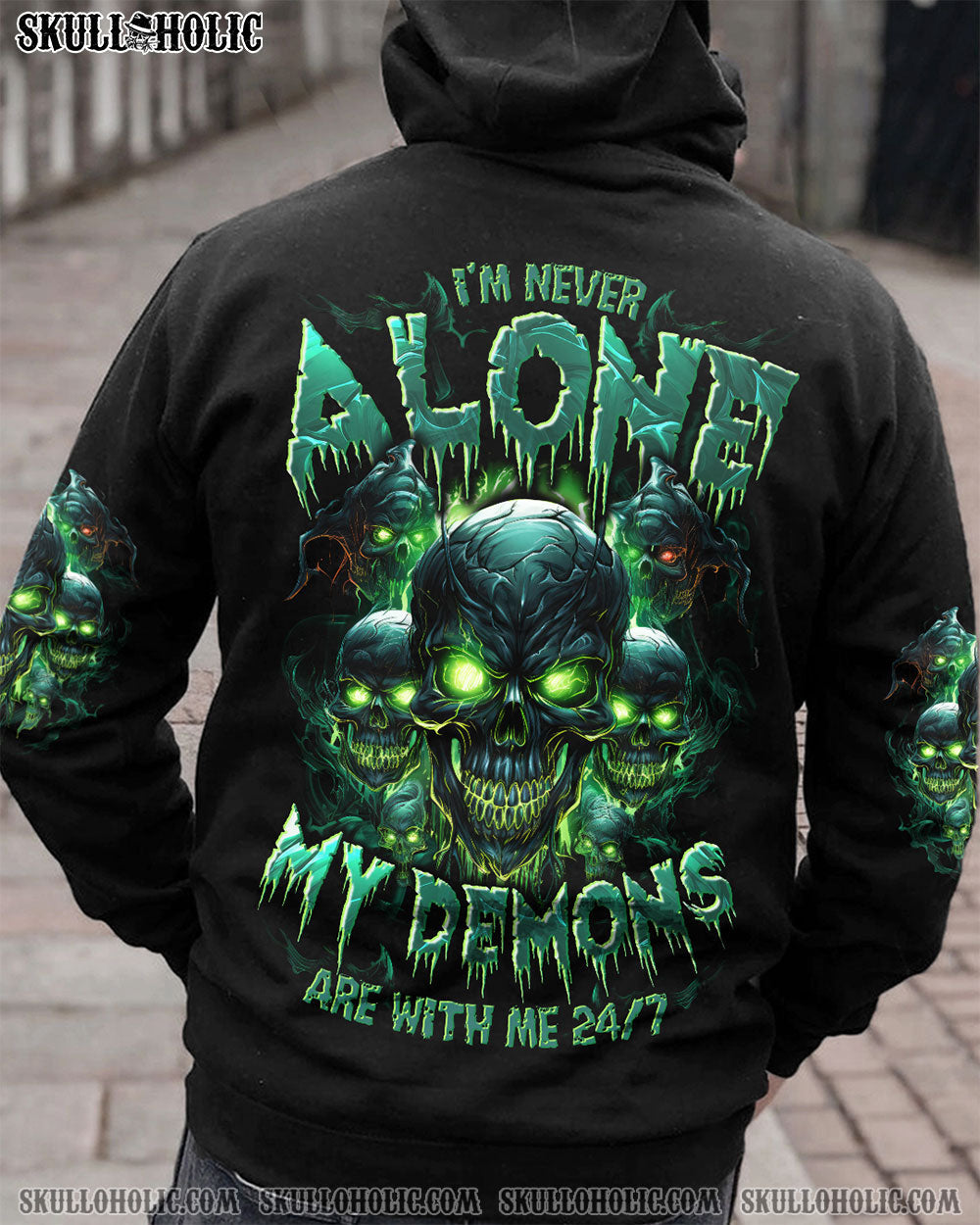 BLISSCORNERS I'M NEVER ALONE ALL OVER PRINT