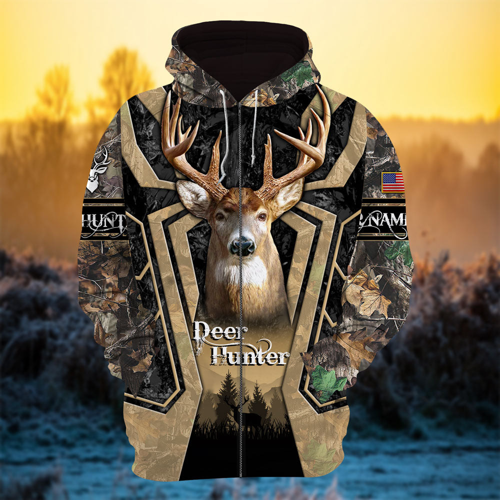Blisscorners The Greatest Deer Hunting 3D Hoodie (3 Colors)