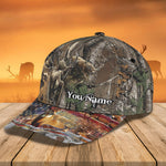 Blisscorners Deer Bow Hunting American Classic Personalized Cap