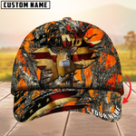 Blisscorners The Best Of Premium Cracked Flag Deer Hunting Camouflage Pattern Multicolor Personalized Name 3D Cap