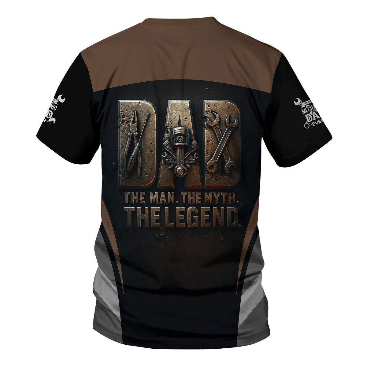 Blisscorners Personalized Mechanic Shirt, Dad The Man The Myth The Legend, Gift For Men