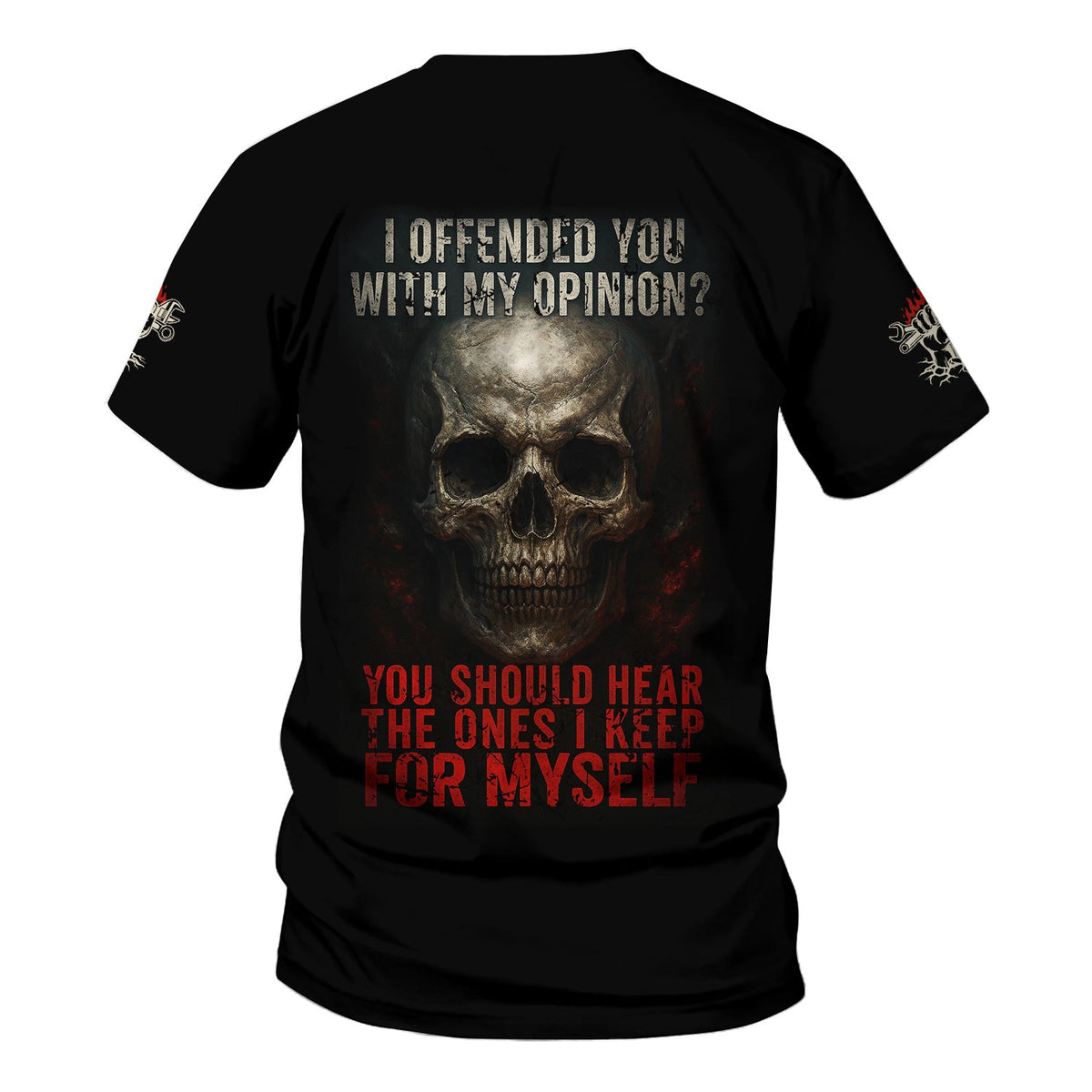 Blisscorners Custom Name Mechanic Shirt I Offended You With My Opinion You Should Hear The Ones I Keep For Myself T Shirt