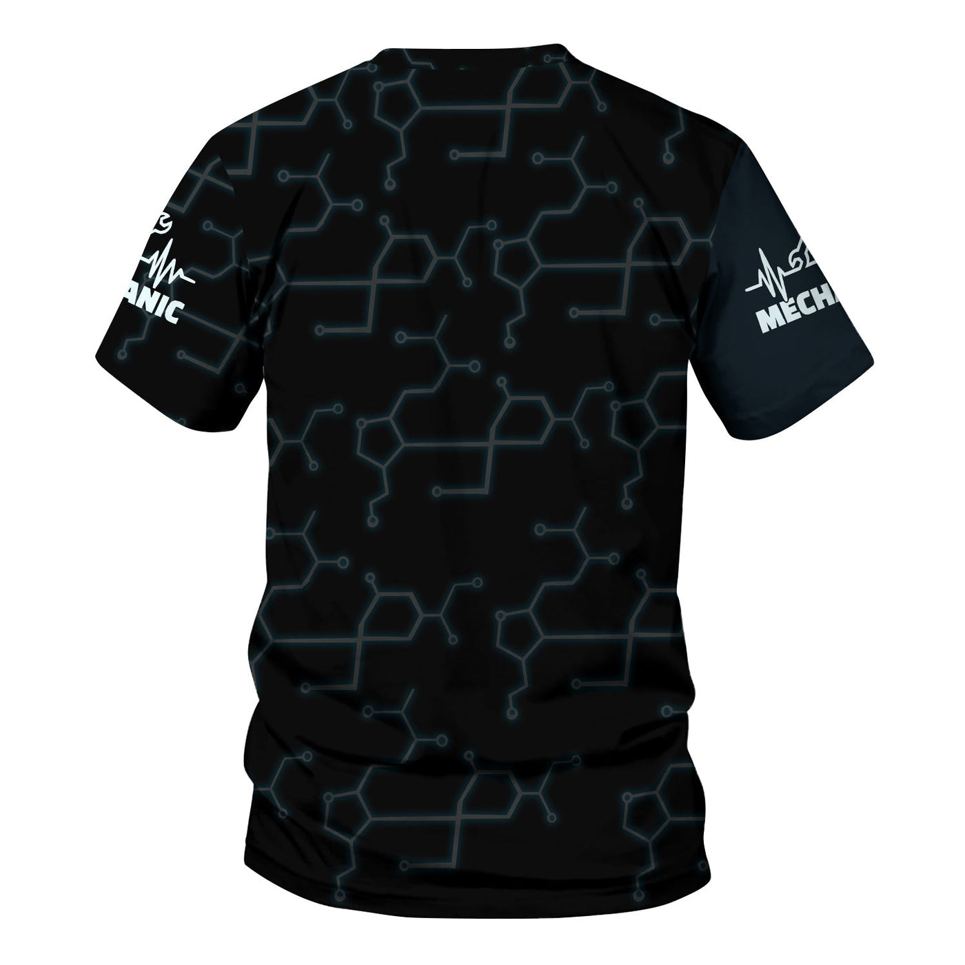 Blisscorners Personalized It’s In My DNA Mechanic Shirt, Wrench DNA Design, Perfect Gift For Auto Technicians, Apparel Mechanic Shirt