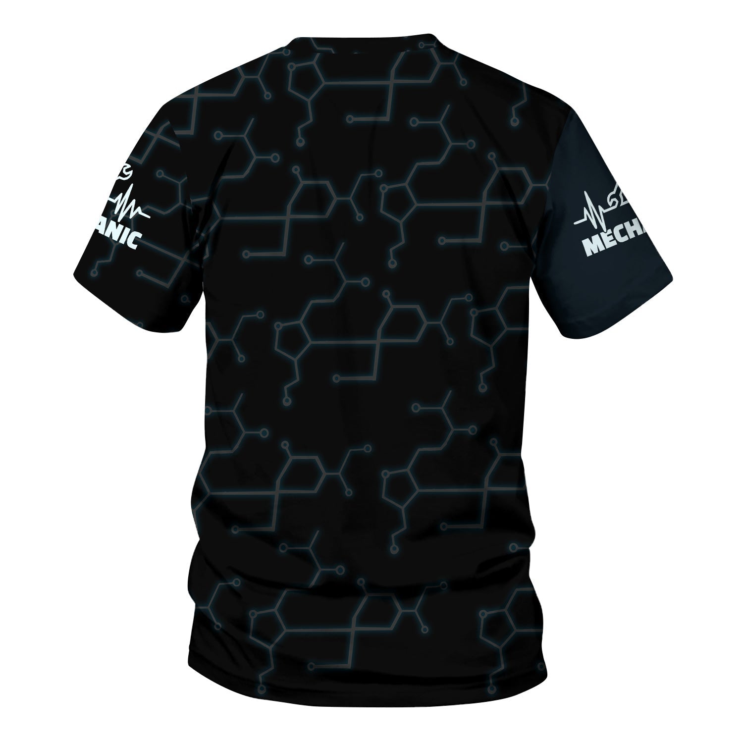 Blisscorners Personalized It’s In My DNA Mechanic Shirt, Wrench DNA Design, Perfect Gift For Auto Technicians, Apparel Mechanic Shirt