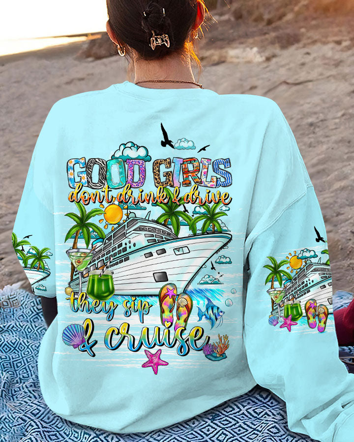 BLISSCORNERS GOOD GIRLS DON'T DRINK AND DRIVE ALL OVER PRINT