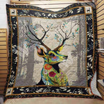 Blisscorners Green Deer Hunting Blanket