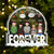 Christmas Forever In Our Hearts - Memorial Gift - Personalized Custom Shaped Acrylic Ornament