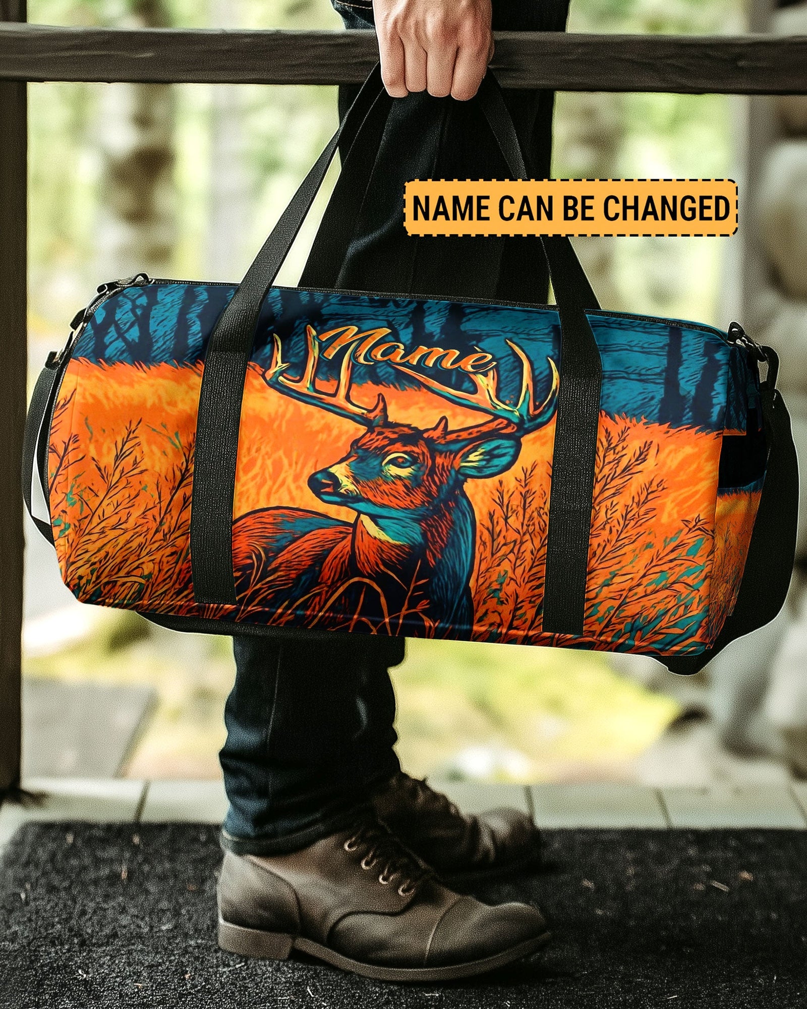 BLISSCORNERS DEER FOREST TRAVELLING BAG