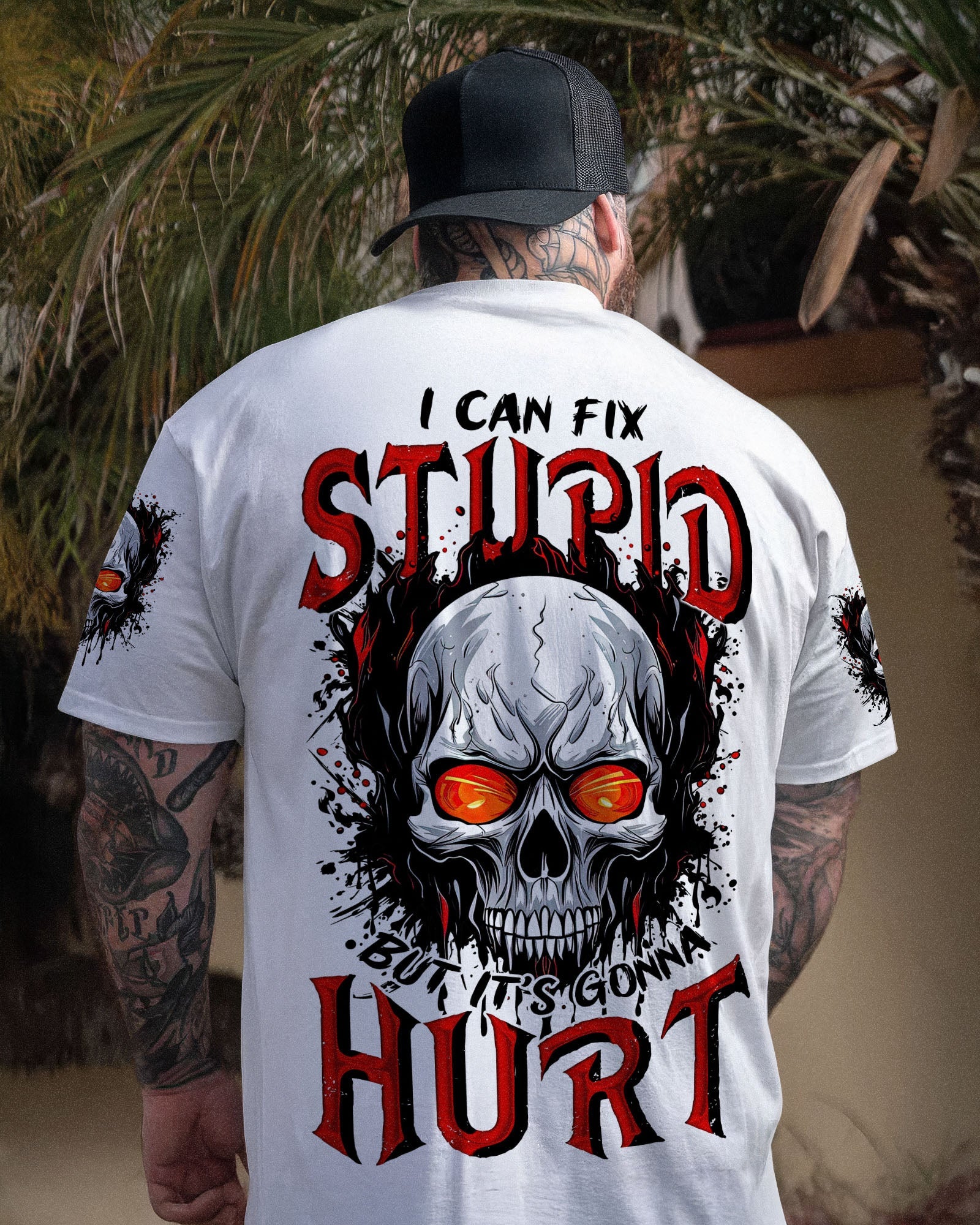BLISSCORNERS I CAN FIX STUPID BUT IT'S GONNA HURT ALL OVER PRINT