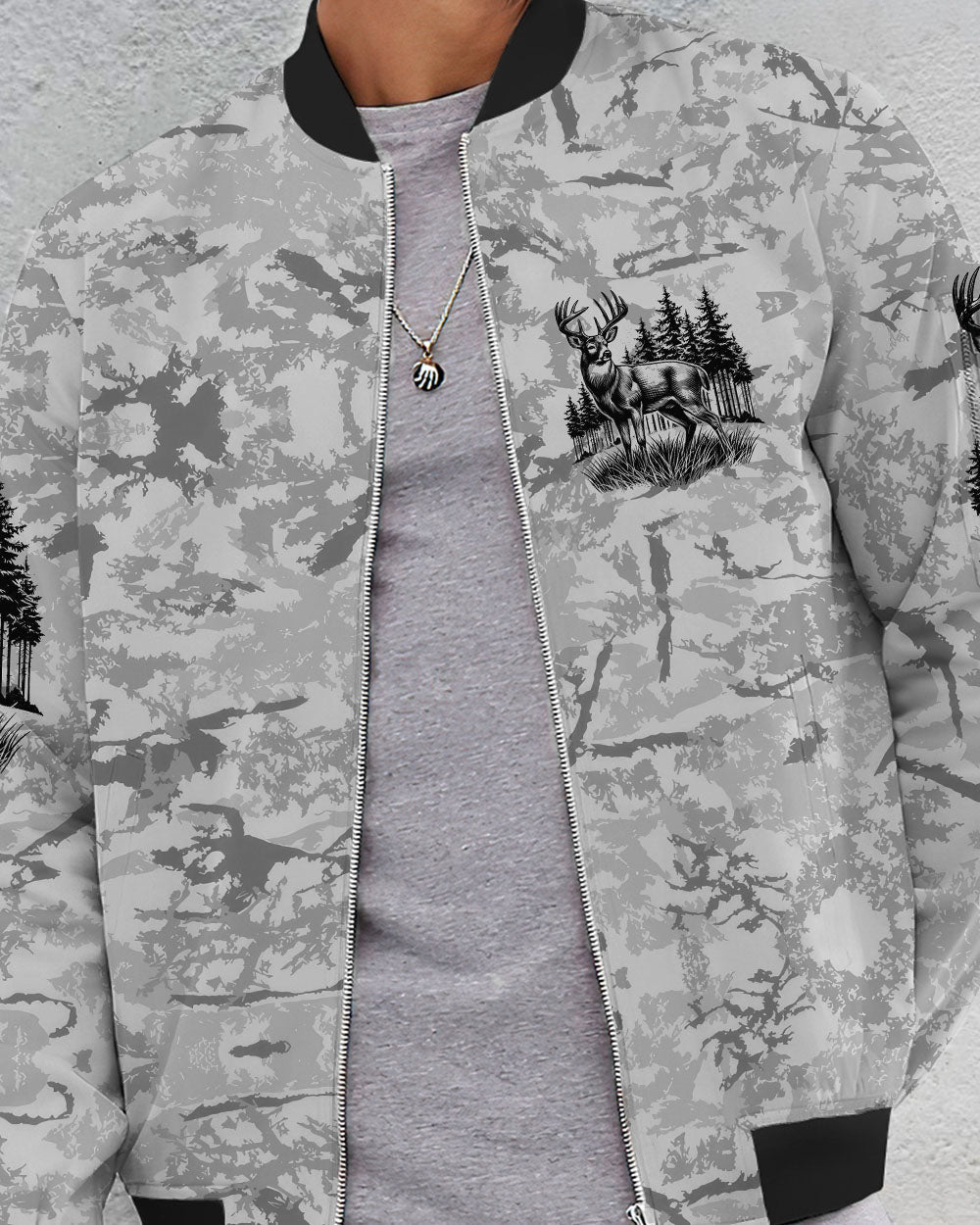 BLISSCORNERS IF YOU DON'T LIKE HUNTING BOMBER JACKET