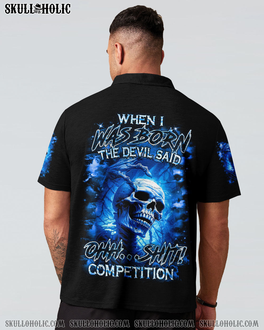 BLISSCORNERS WHEN I WAS BORN SKULL ALL OVER PRINT