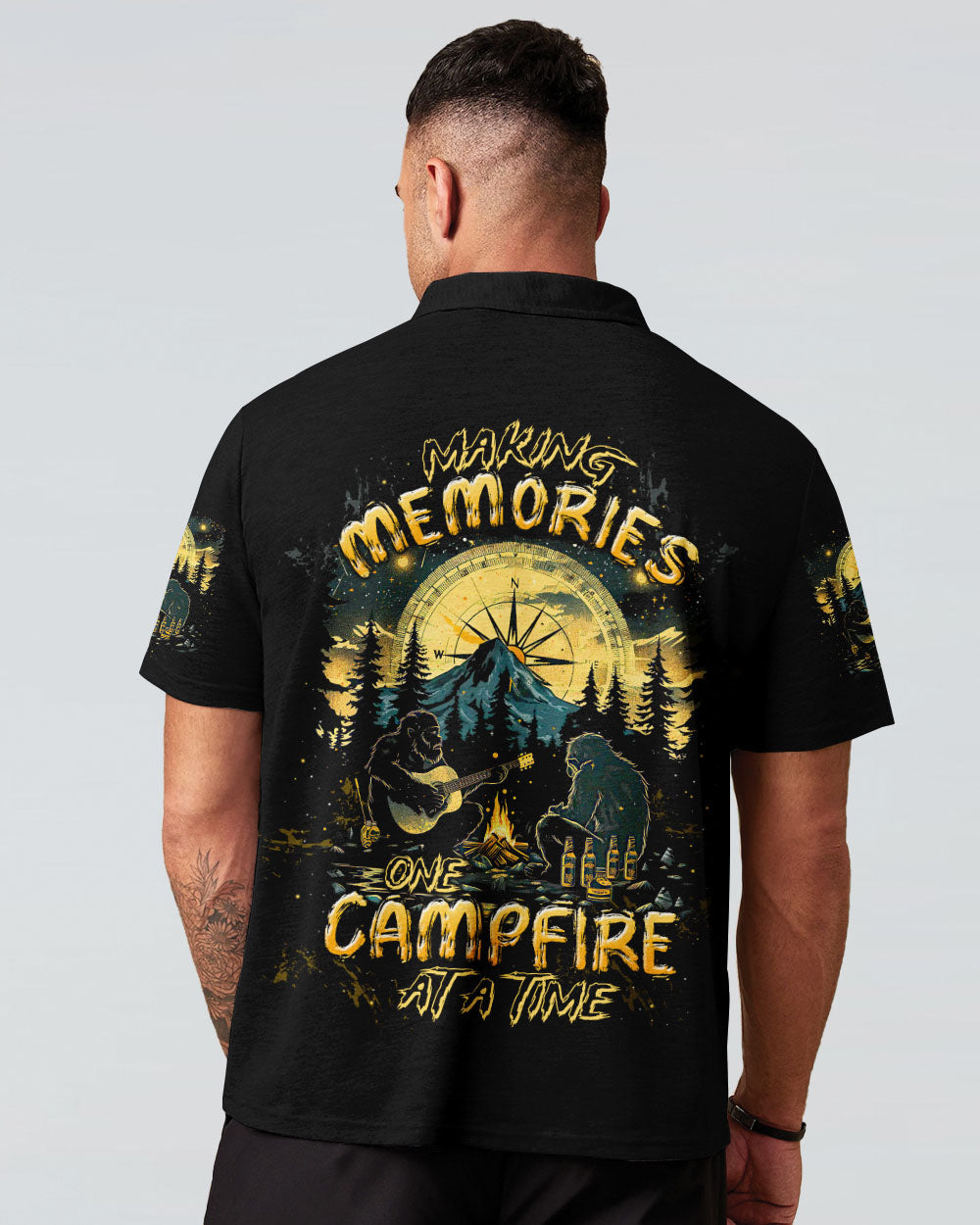 BLISSCORNERS MAKING MEMORIES ONE CAMPFIRE AT A TIME BIGFOOT ALL OVER PRINT