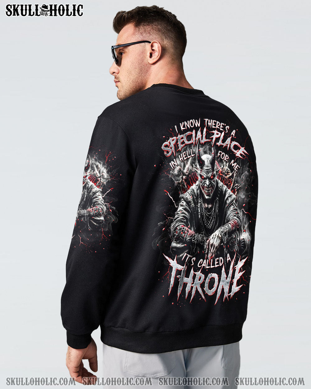 BLISSCORNERS THRONE SKULL ALL OVER PRINT